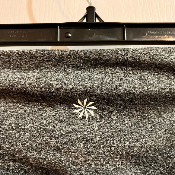 FINAL PRICE Athleta Salutation Capri Heather Gray Leggings - Picture 5 of 6